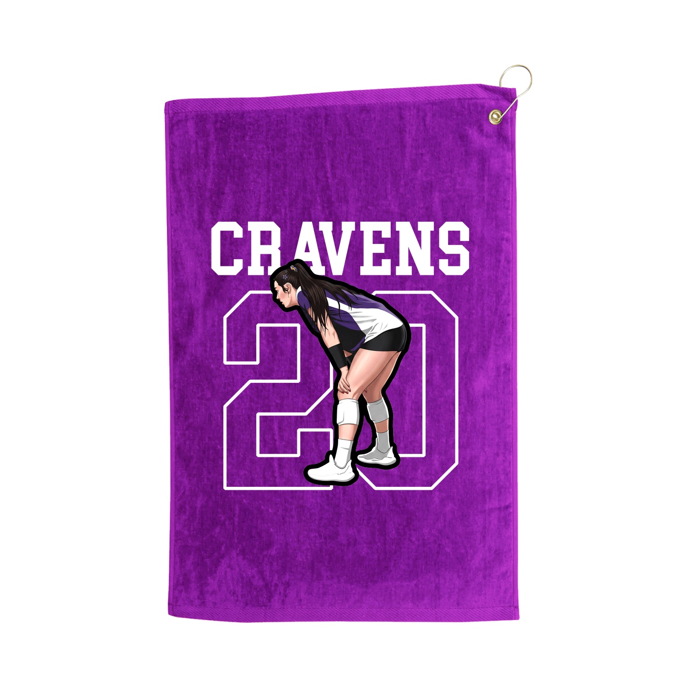 Golf Towel — Shirsey in Purple