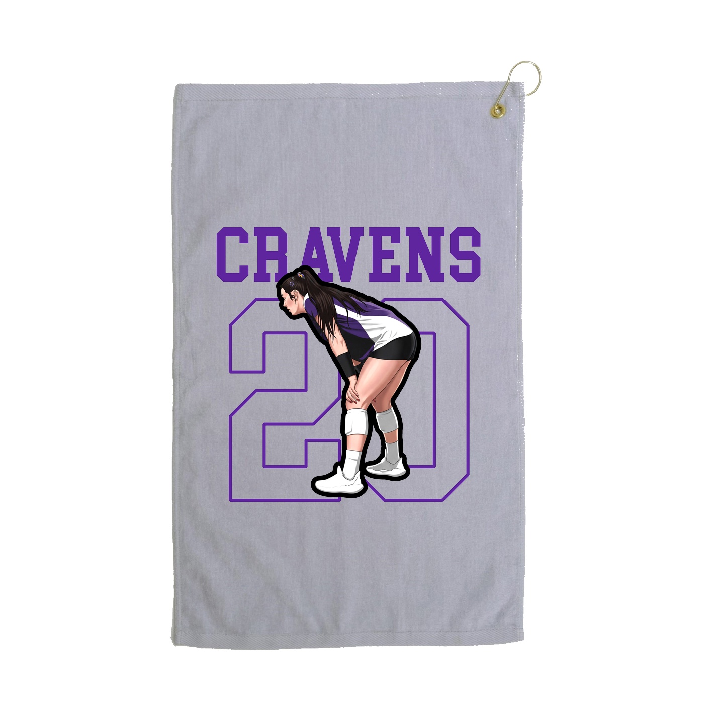 Terry Velour Golf Towel