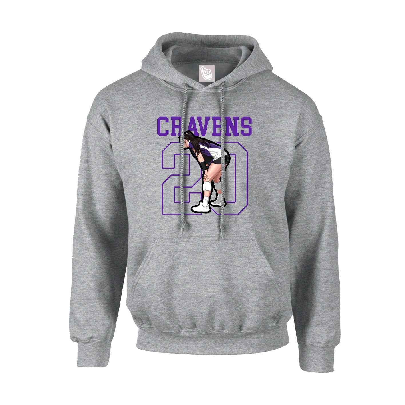 Youth Hoodie — Shirsey in Grey