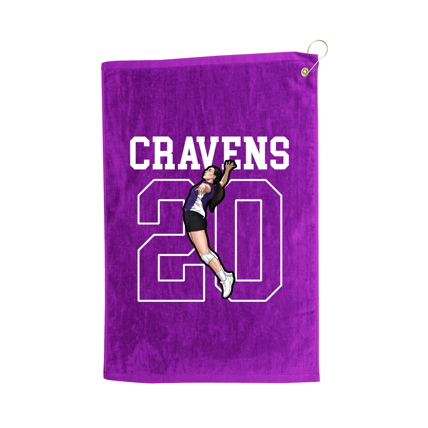 Golf Towel — Shirsey in Purple