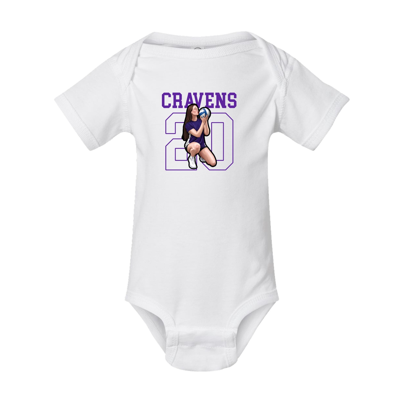 Baby Onesie — Shirsey in White