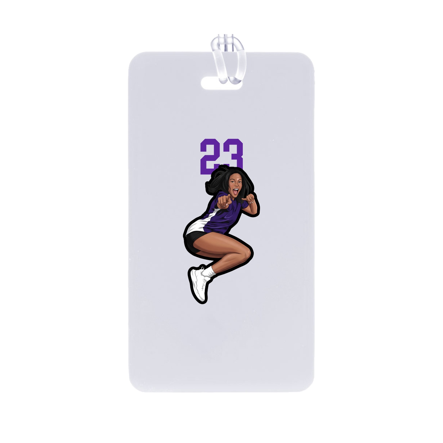 Bag Tag — Number Top in Classic