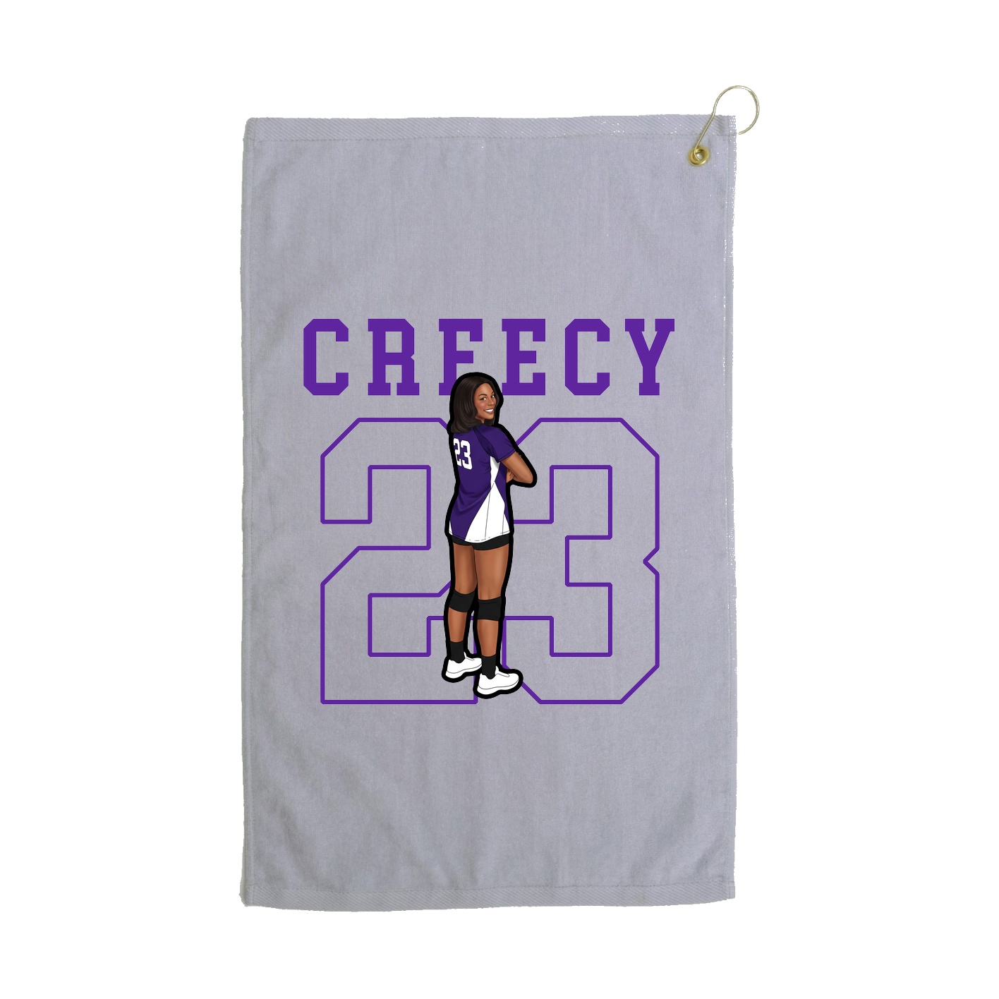 Golf Towel — Shirsey in Grey
