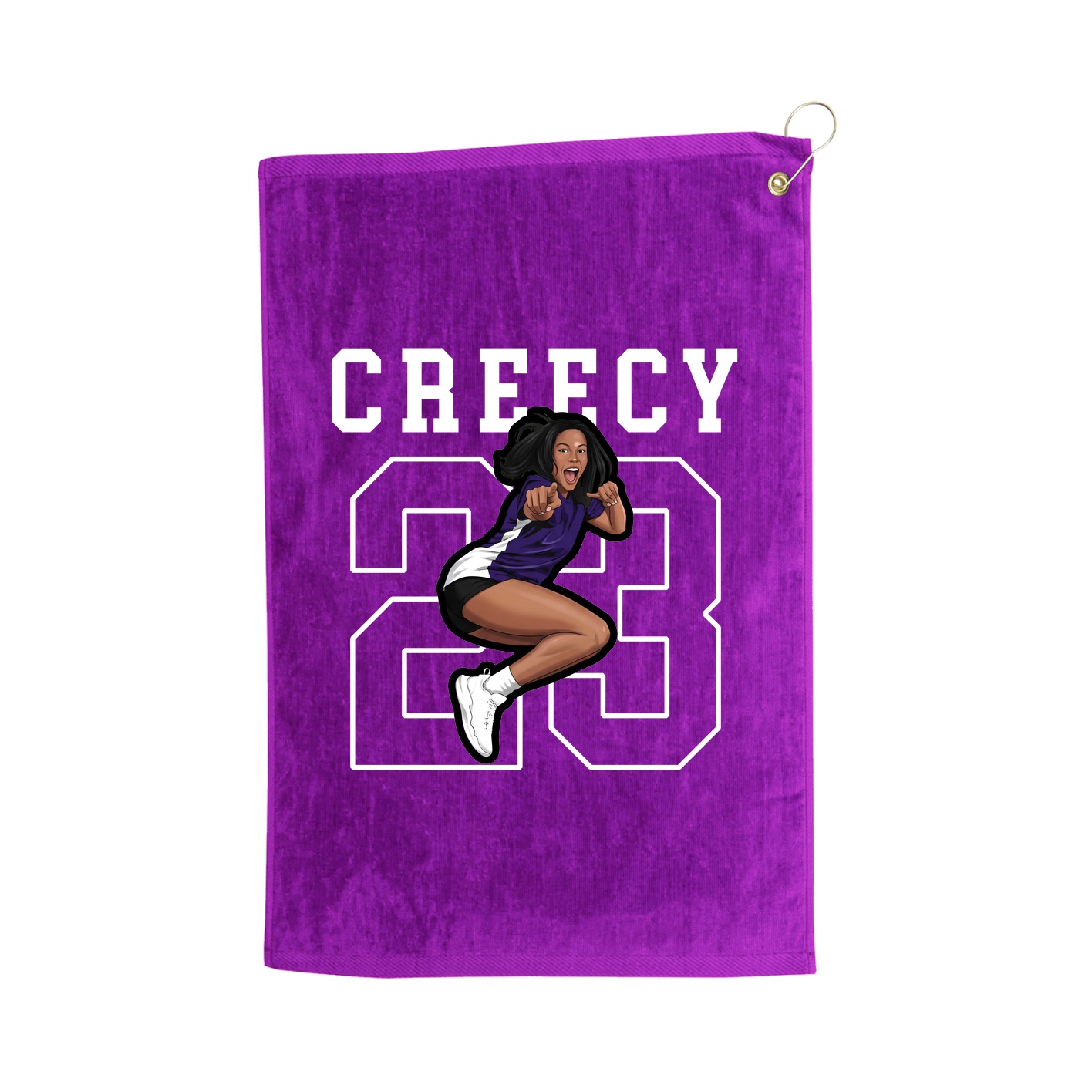 Terry Velour Golf Towel