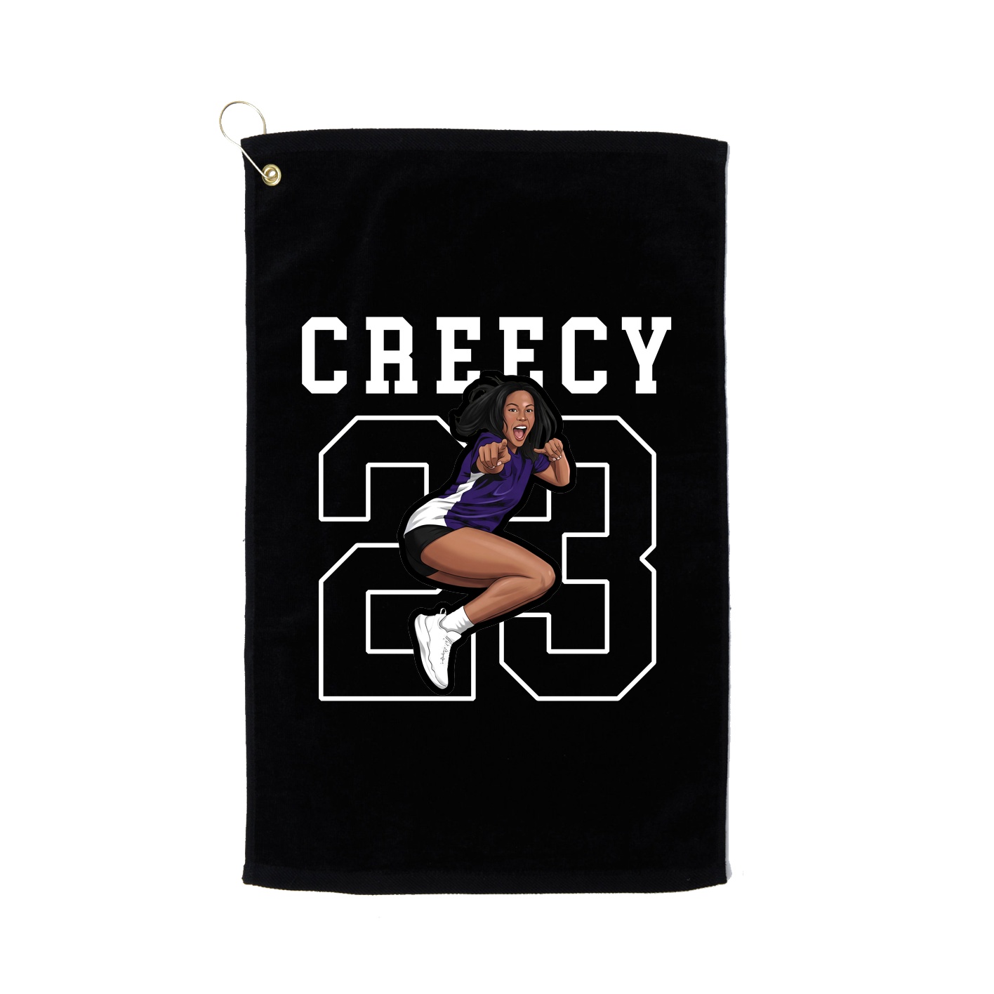 Golf Towel — Shirsey in Black