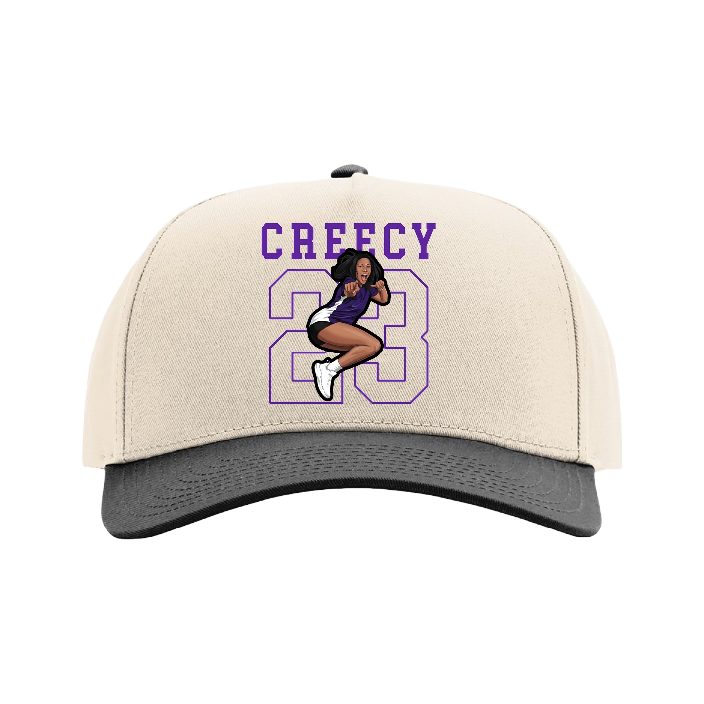 Full Fabric Five-Panel Champ Cap