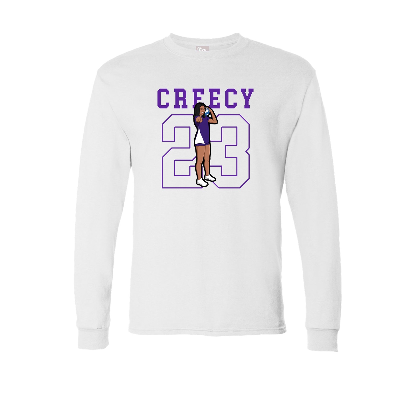 Long Sleeve Tee — Shirsey in White