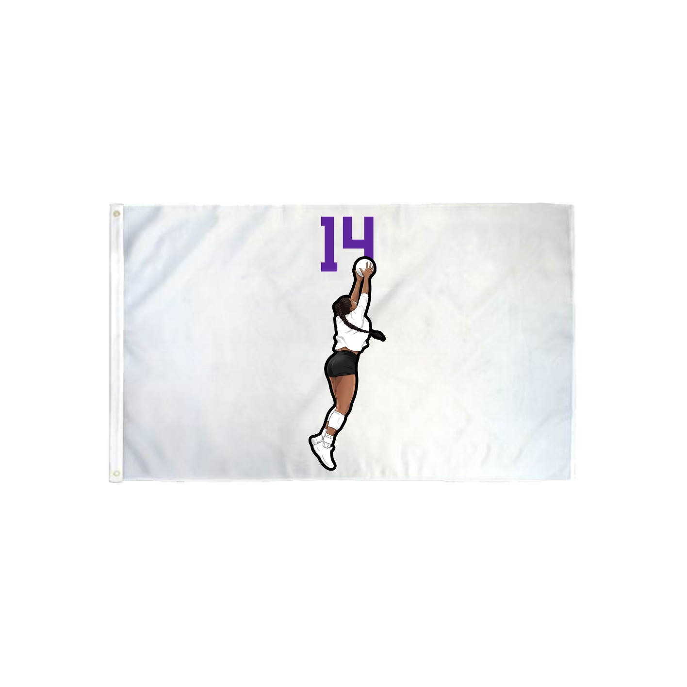 3x5 Flag — Number Top in Classic