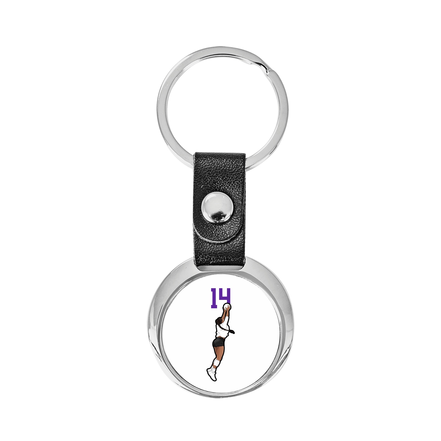 Key Chain — Number Top in Classic