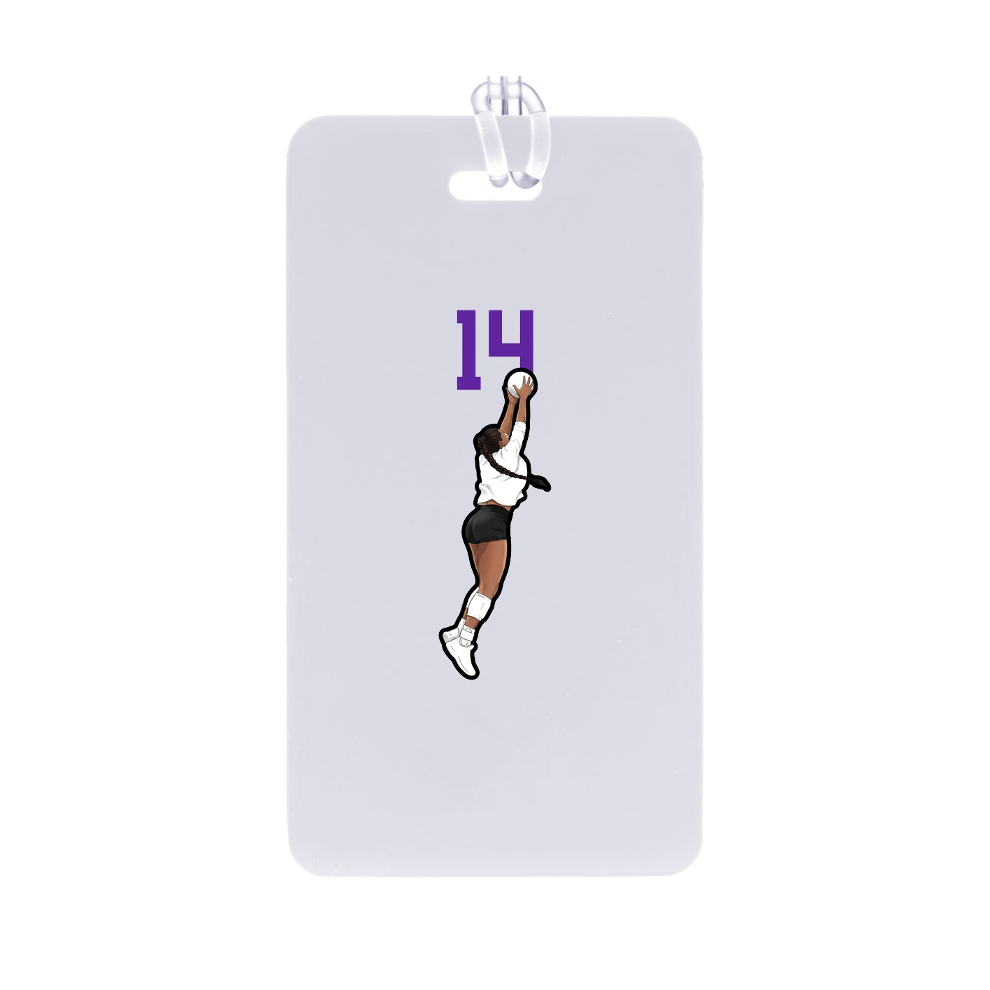 Bag Tag — Number Top in Classic