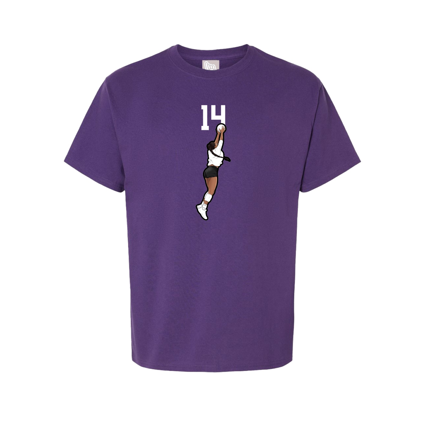 Tee — Number Top in Purple