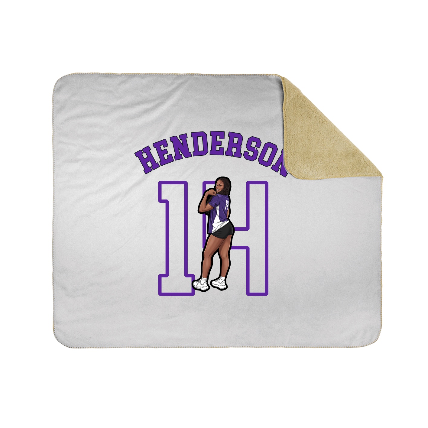 Throw Blanket — Shirsey Arch in White