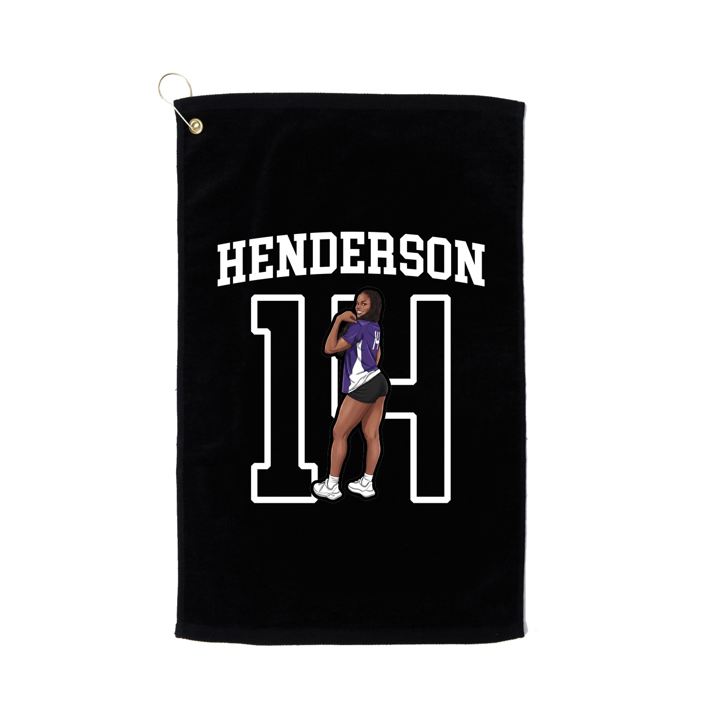 Golf Towel — Shirsey in Black