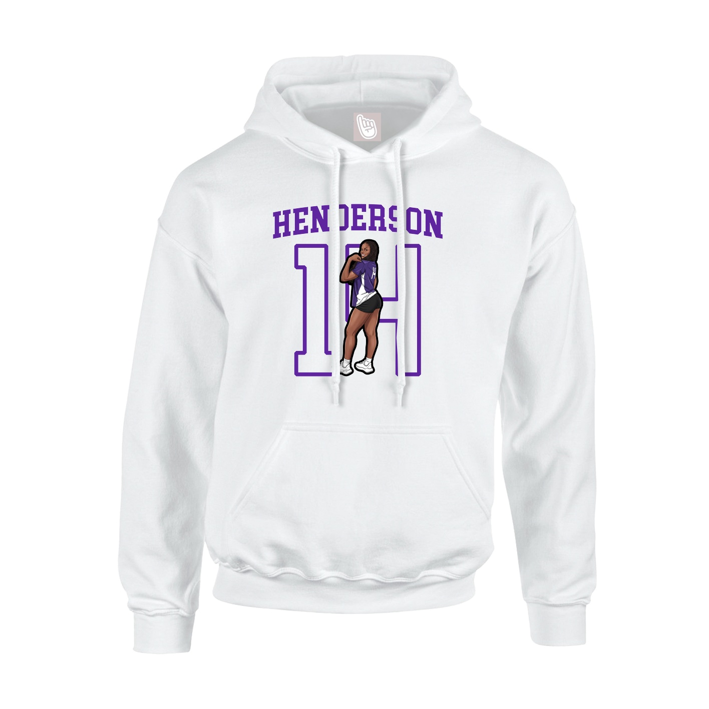 Hoodie — Shirsey in White