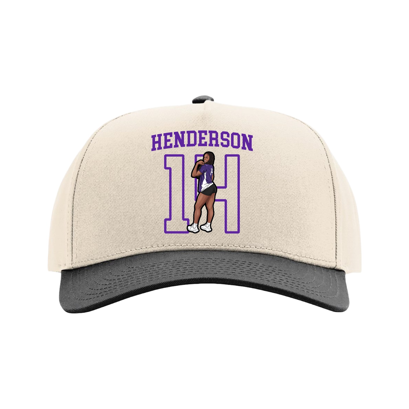 Full Fabric Five-Panel Champ Cap
