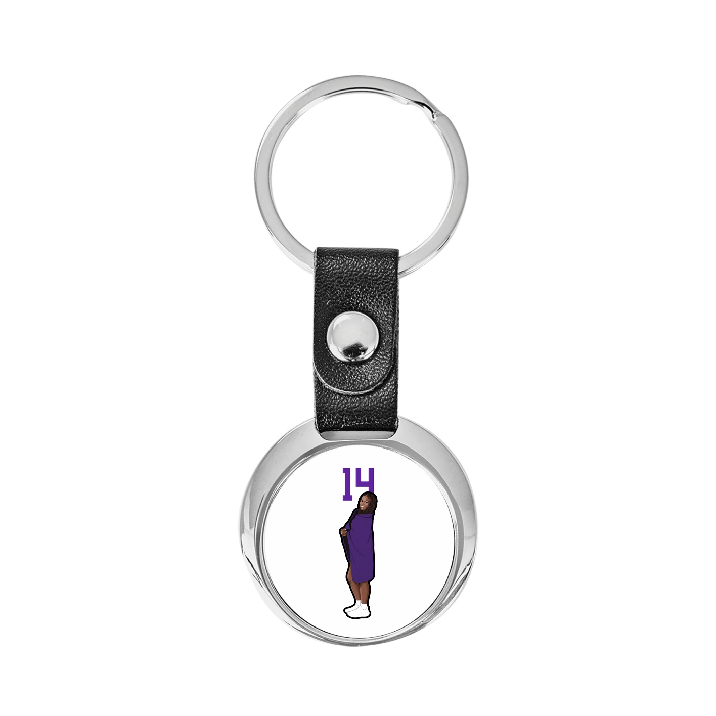 Key Chain — Number Top in Classic