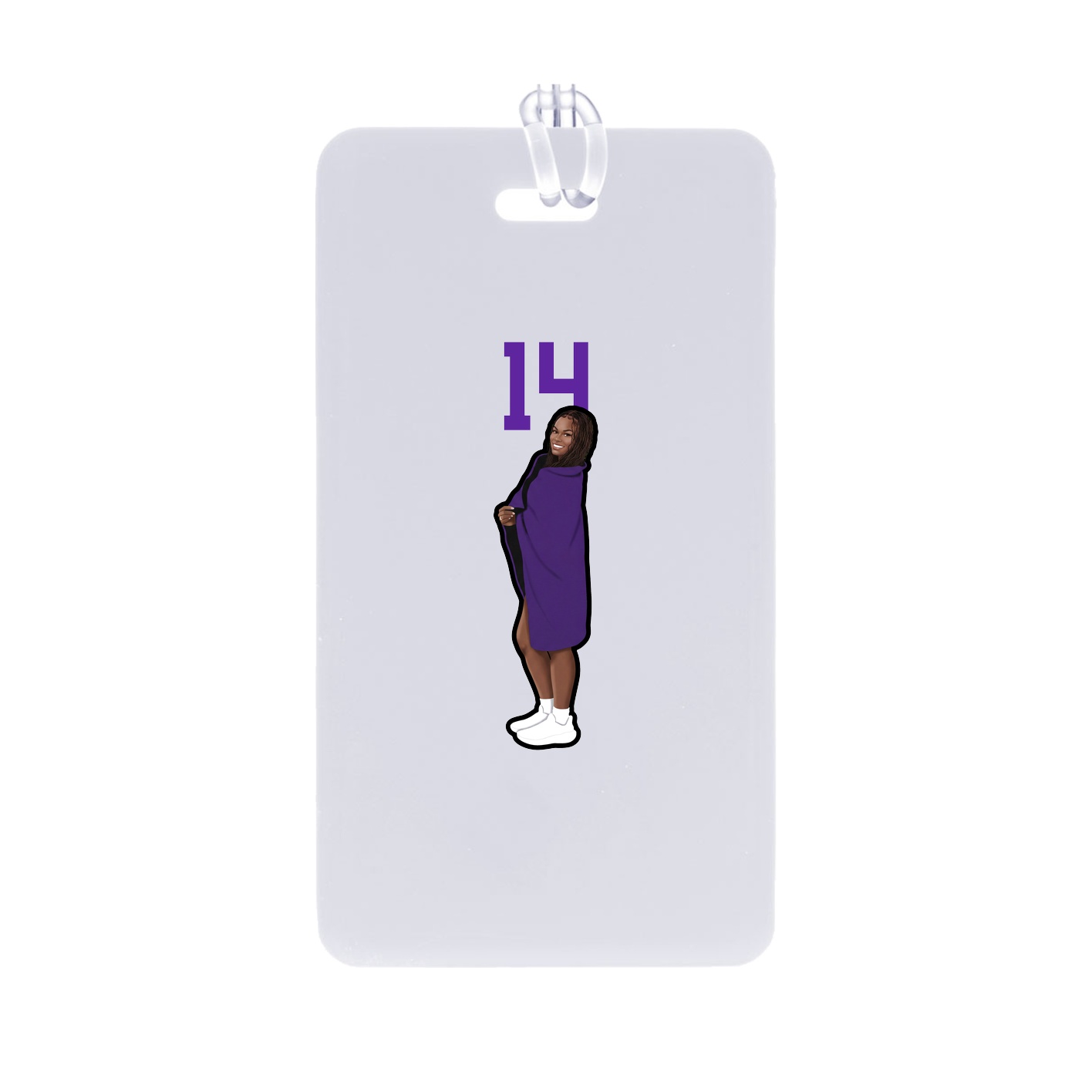 Bag Tag — Number Top in Classic