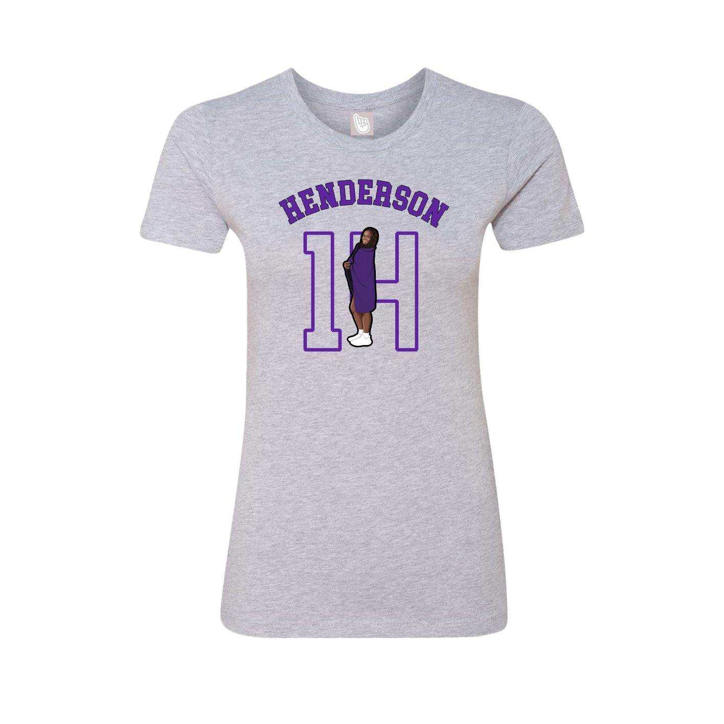 Womens Tee — Shirsey Arch in Grey