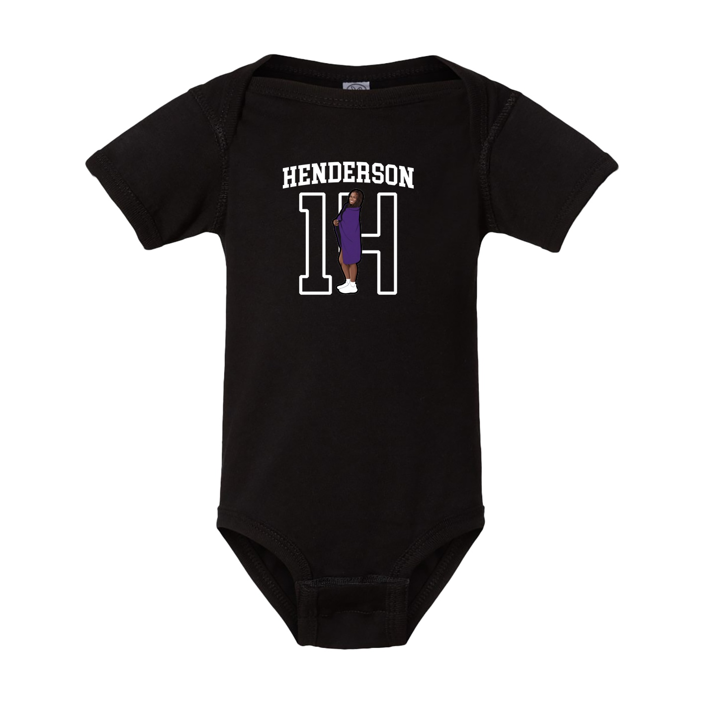 Baby Onesie — Shirsey in Black