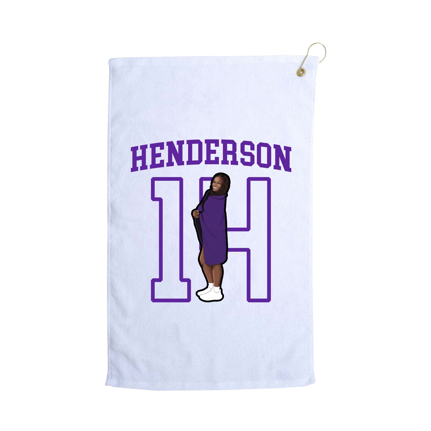Golf Towel — Shirsey in White