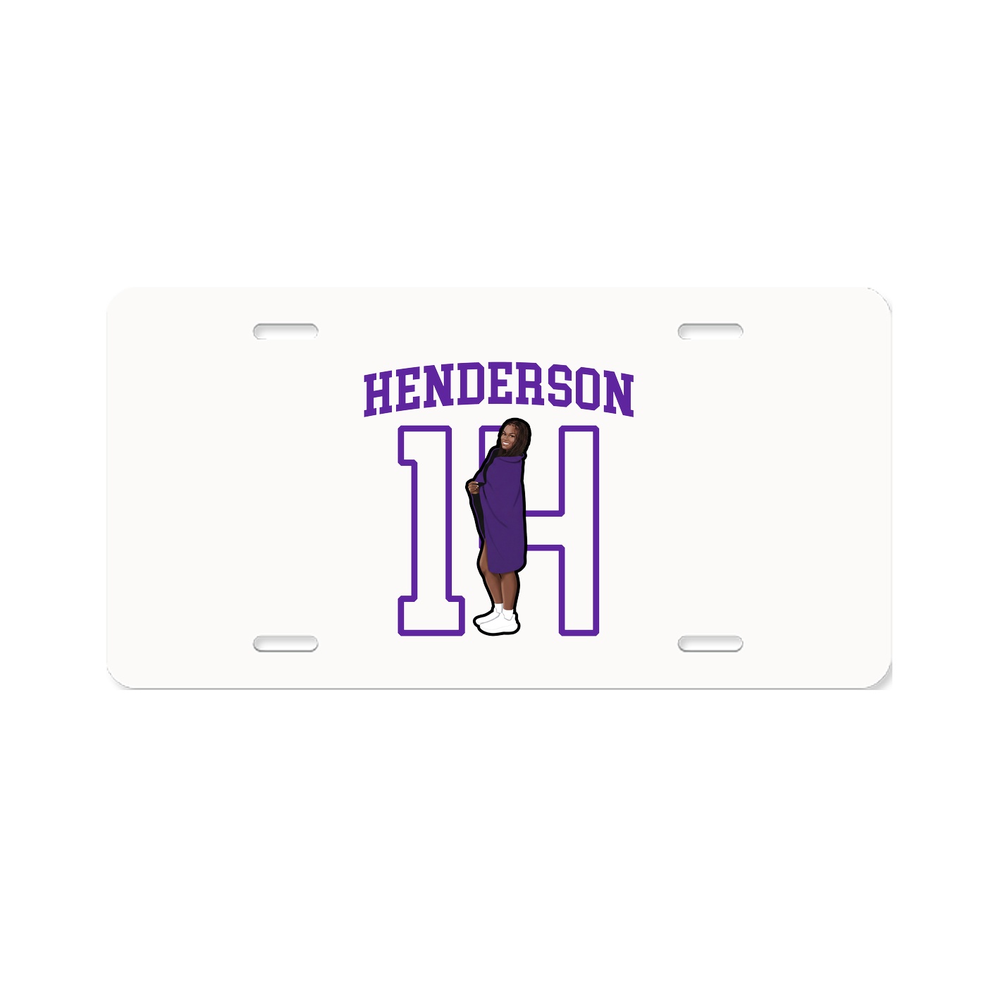 Aluminum License Plate