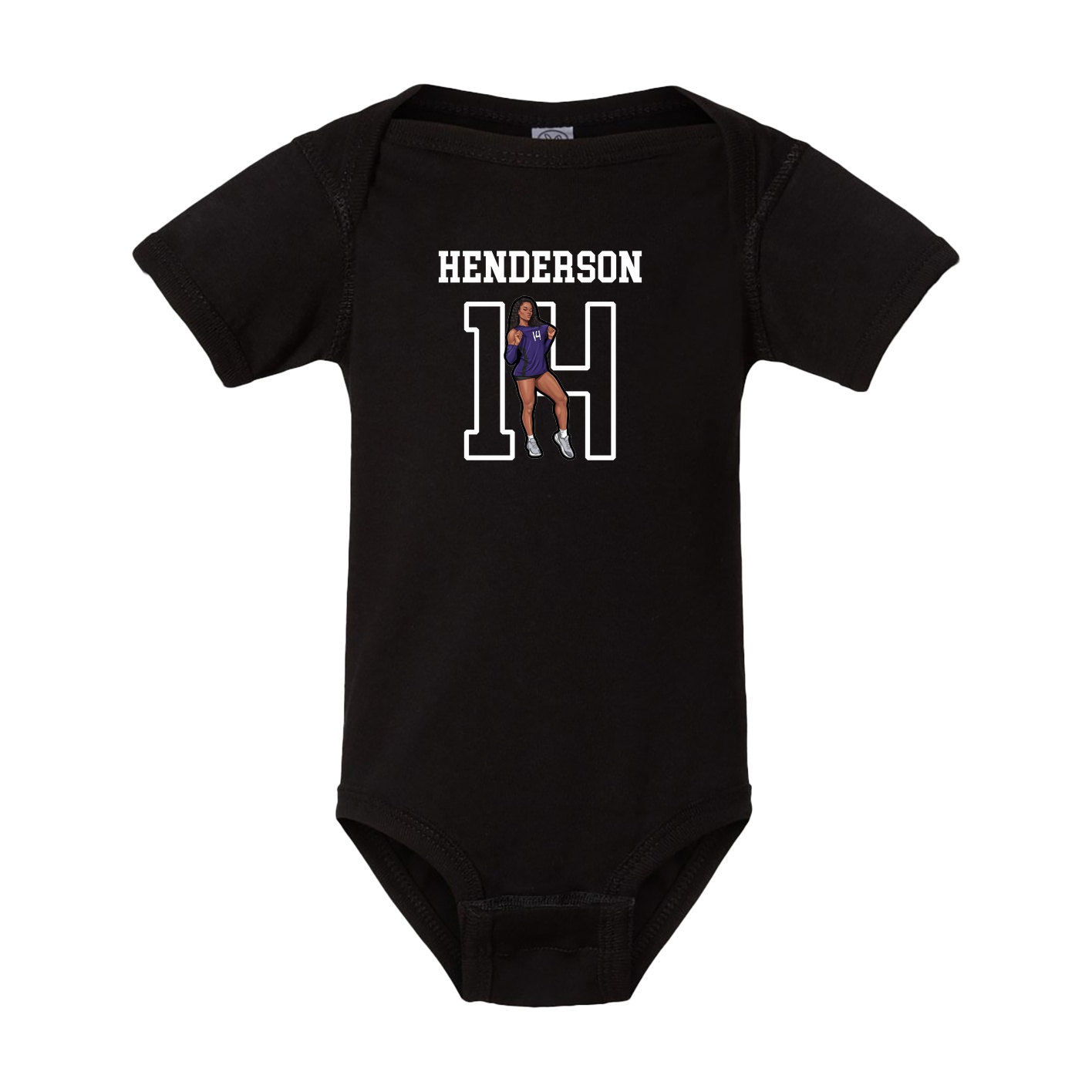 Baby Onesie — Shirsey in Black