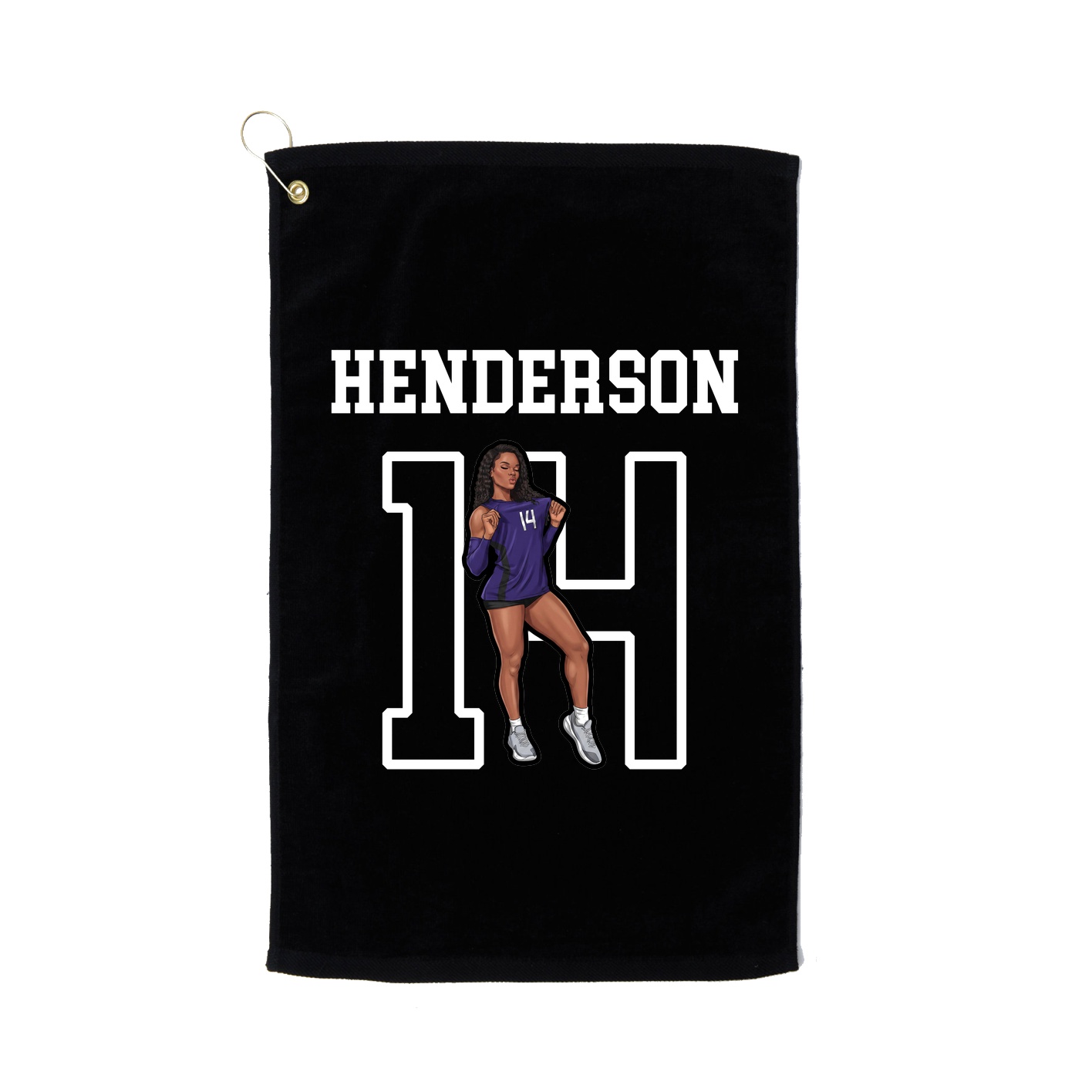 Golf Towel — Shirsey in Black
