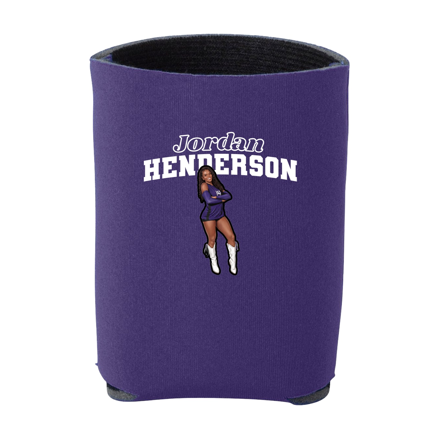 Can Holder — Name Arch in Purple