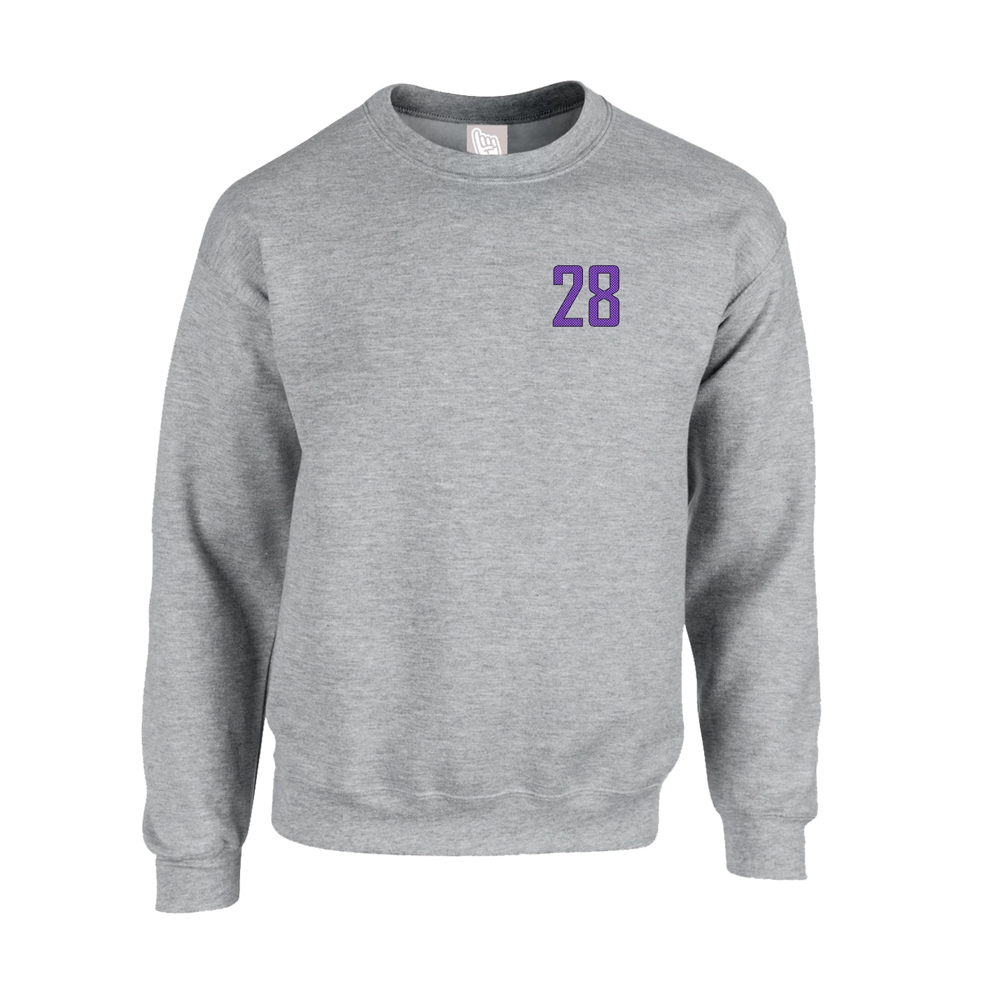 Fleece Crew — Front Shirsy in Grey
