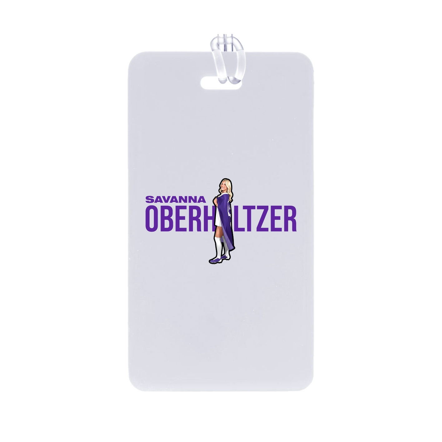 Bag Tag — Player Name in Classic