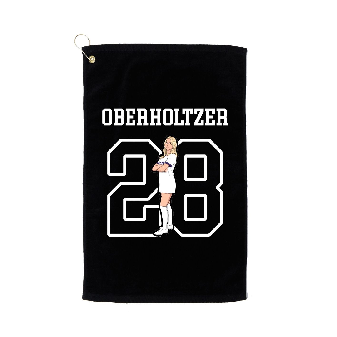 Golf Towel — Shirsey in Black