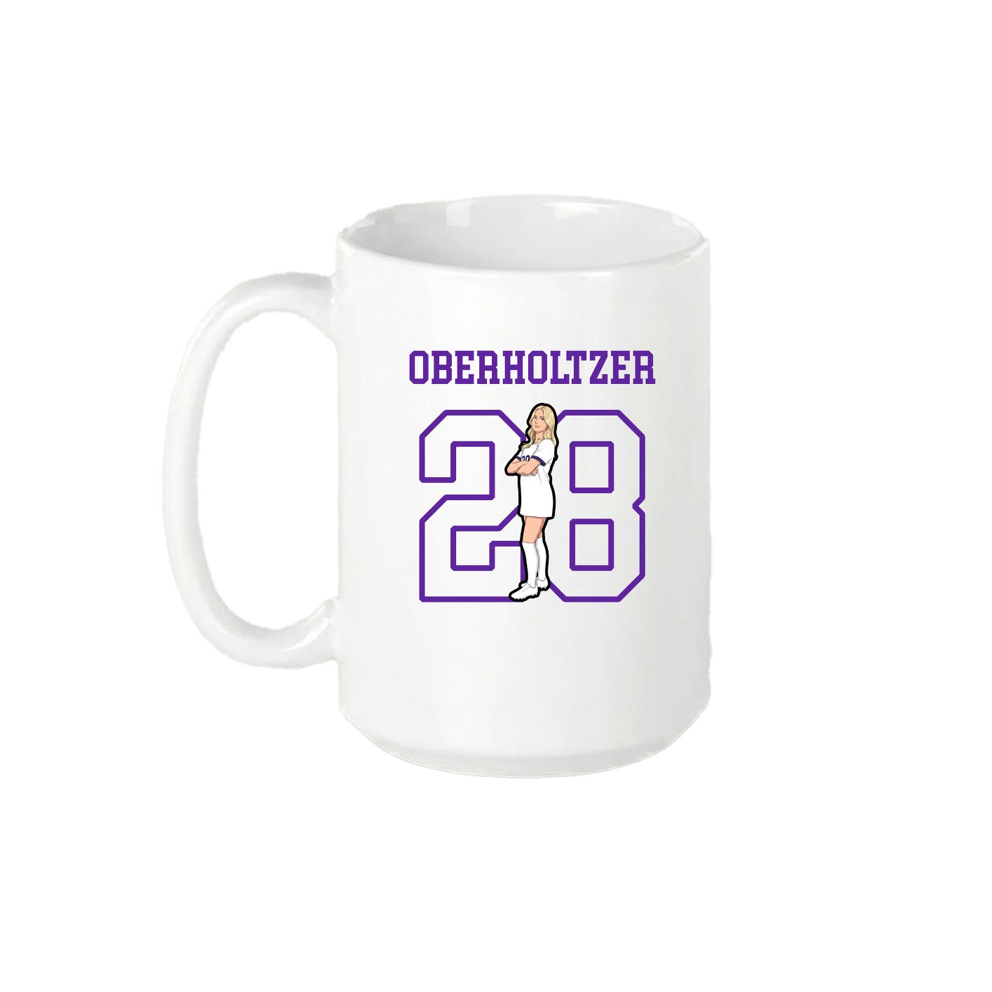 15oz Coffee Mug — Shirsey in White