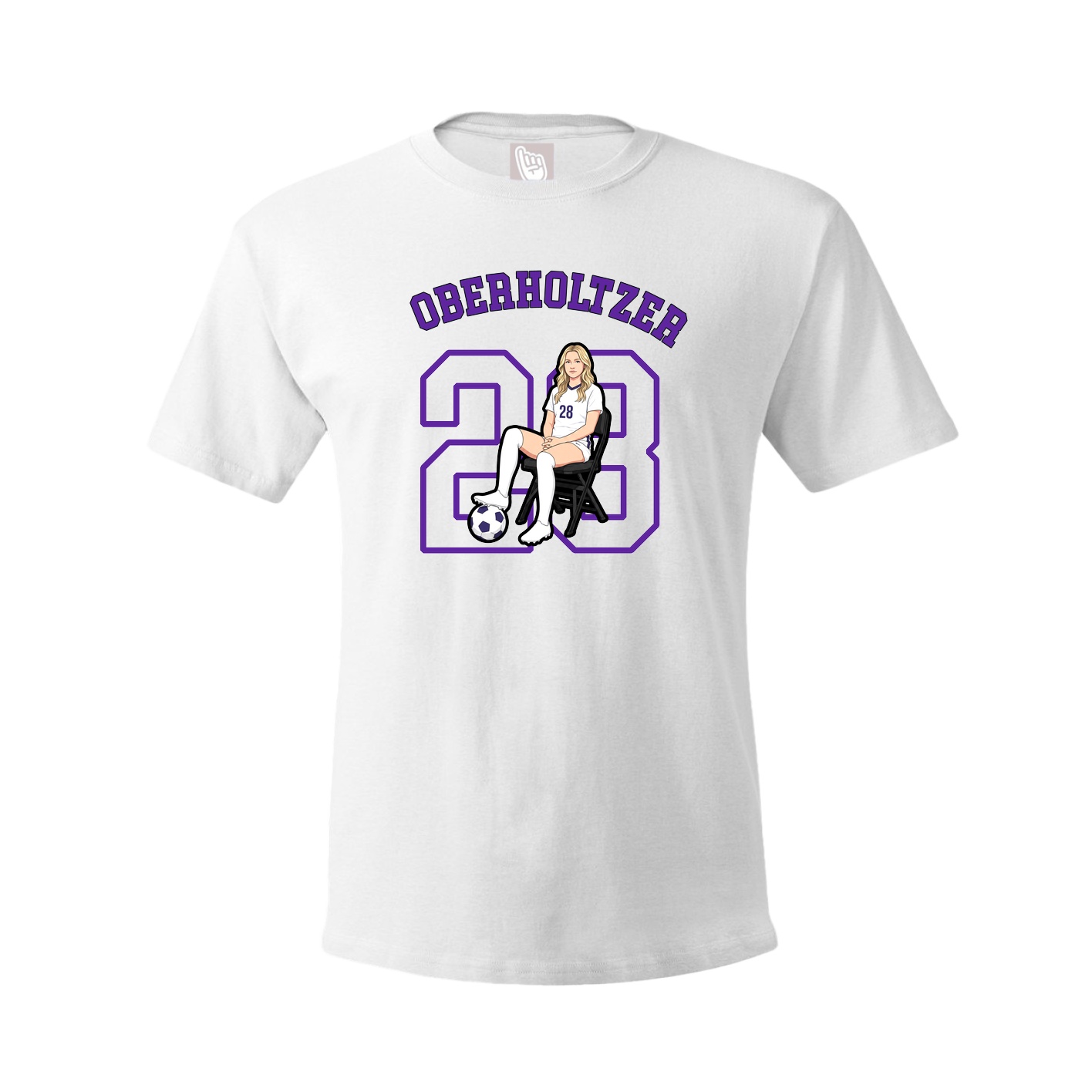 Youth Tee — Shirsey Arch in White