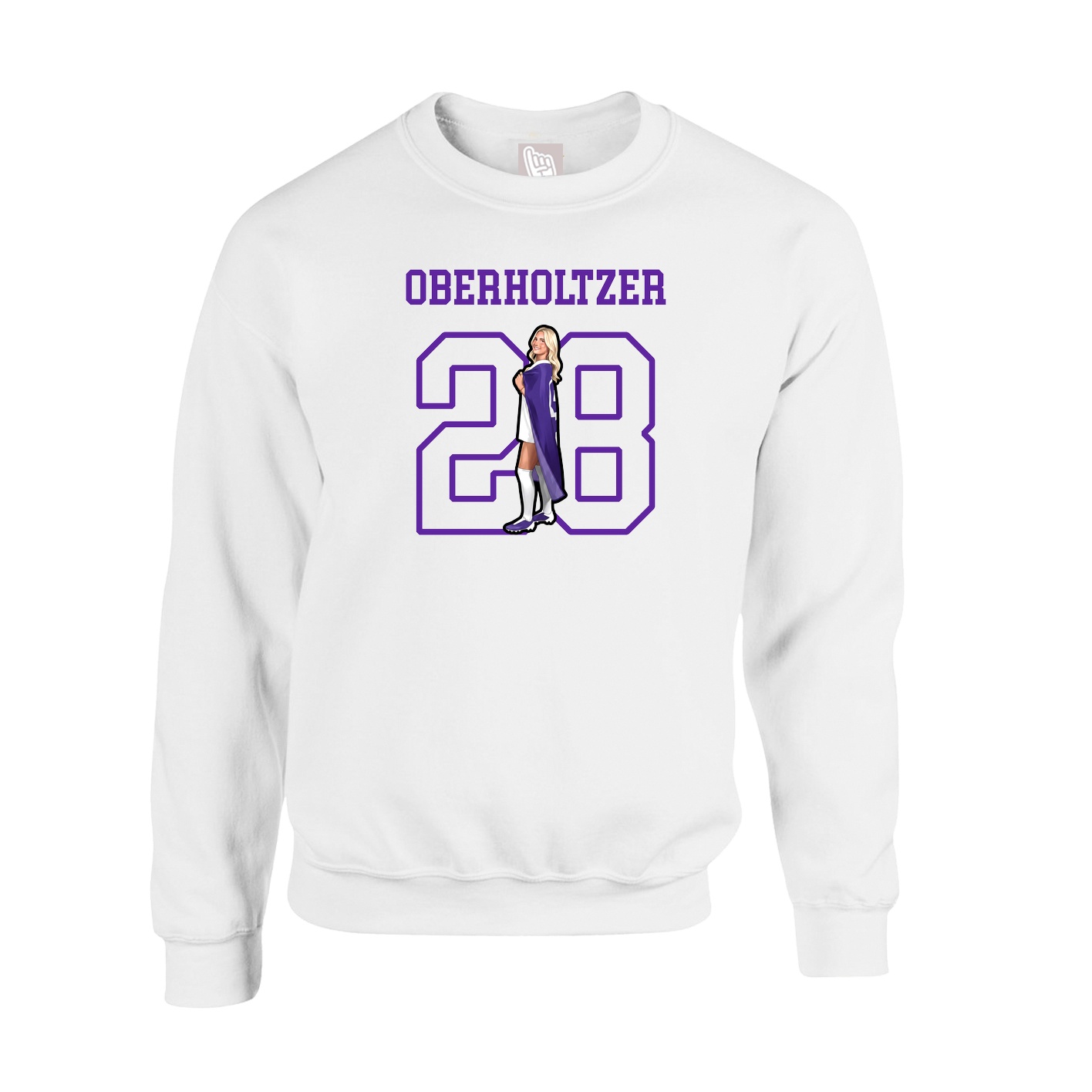 Fleece Crew — Shirsey in White