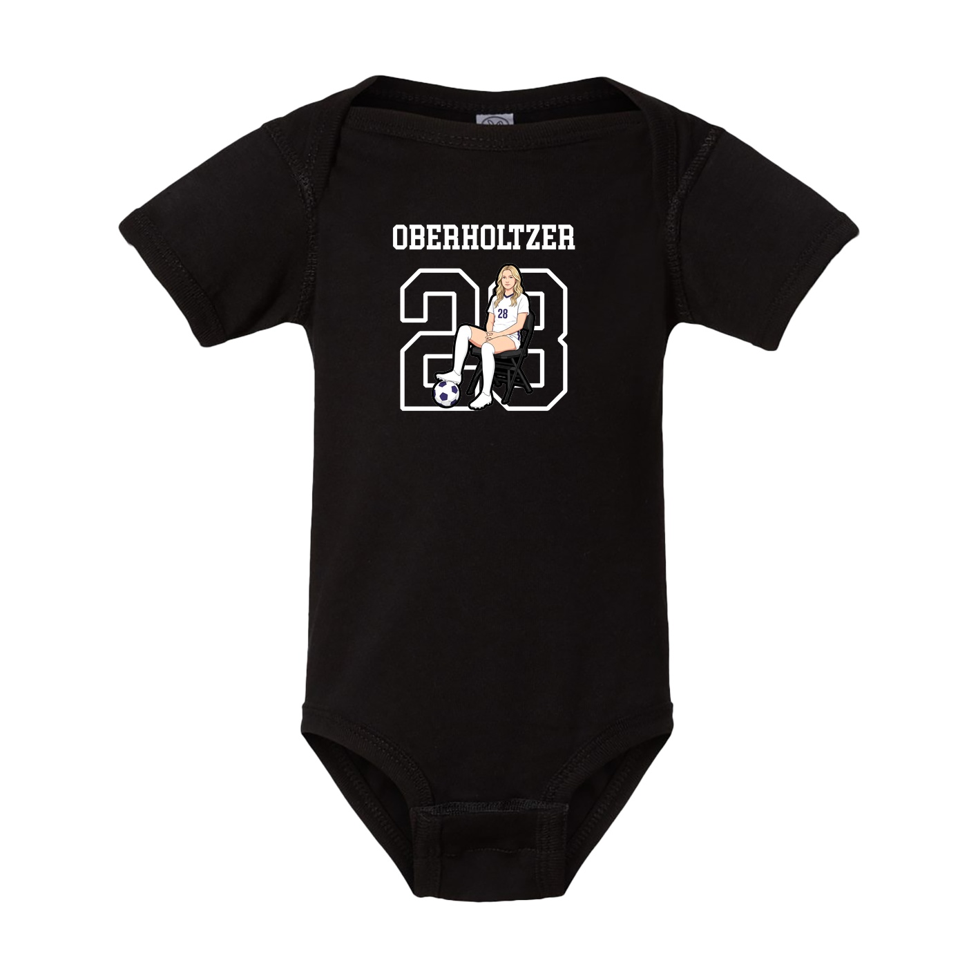 Baby Onesie — Shirsey in Black