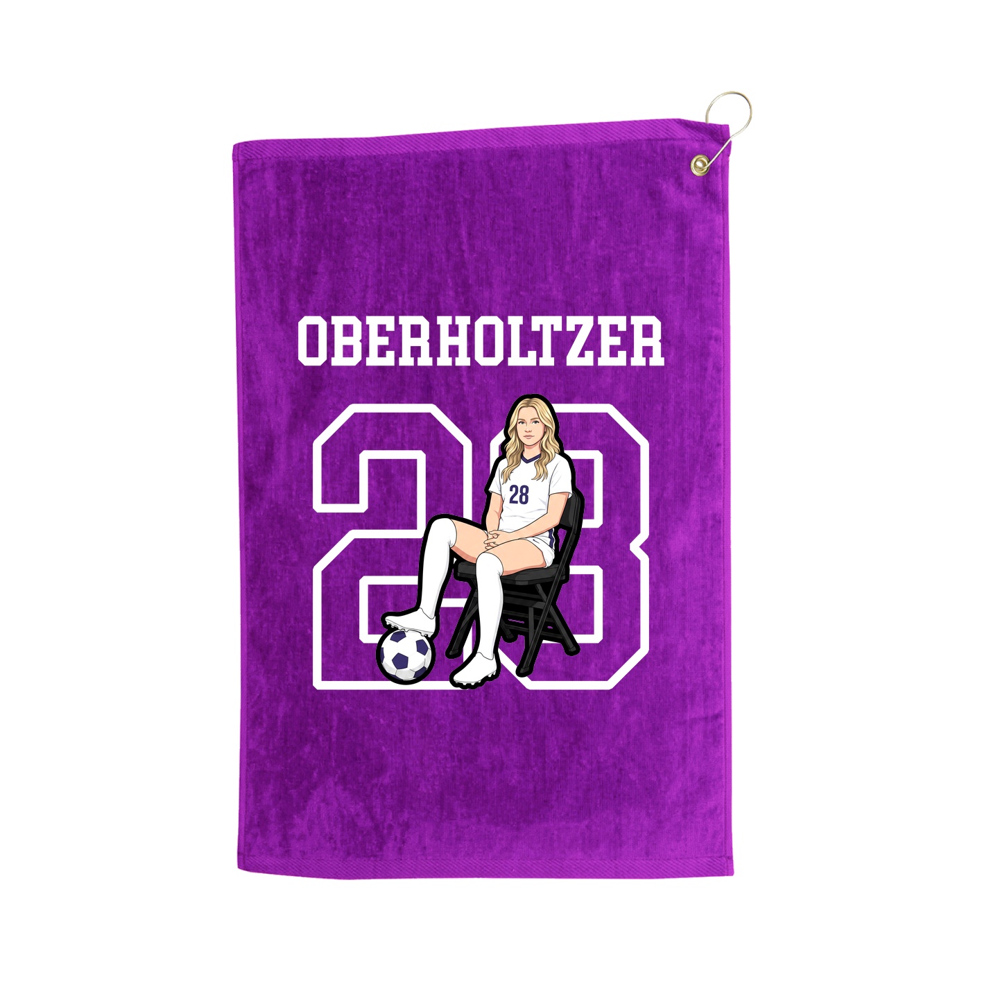 Golf Towel — Shirsey in Purple