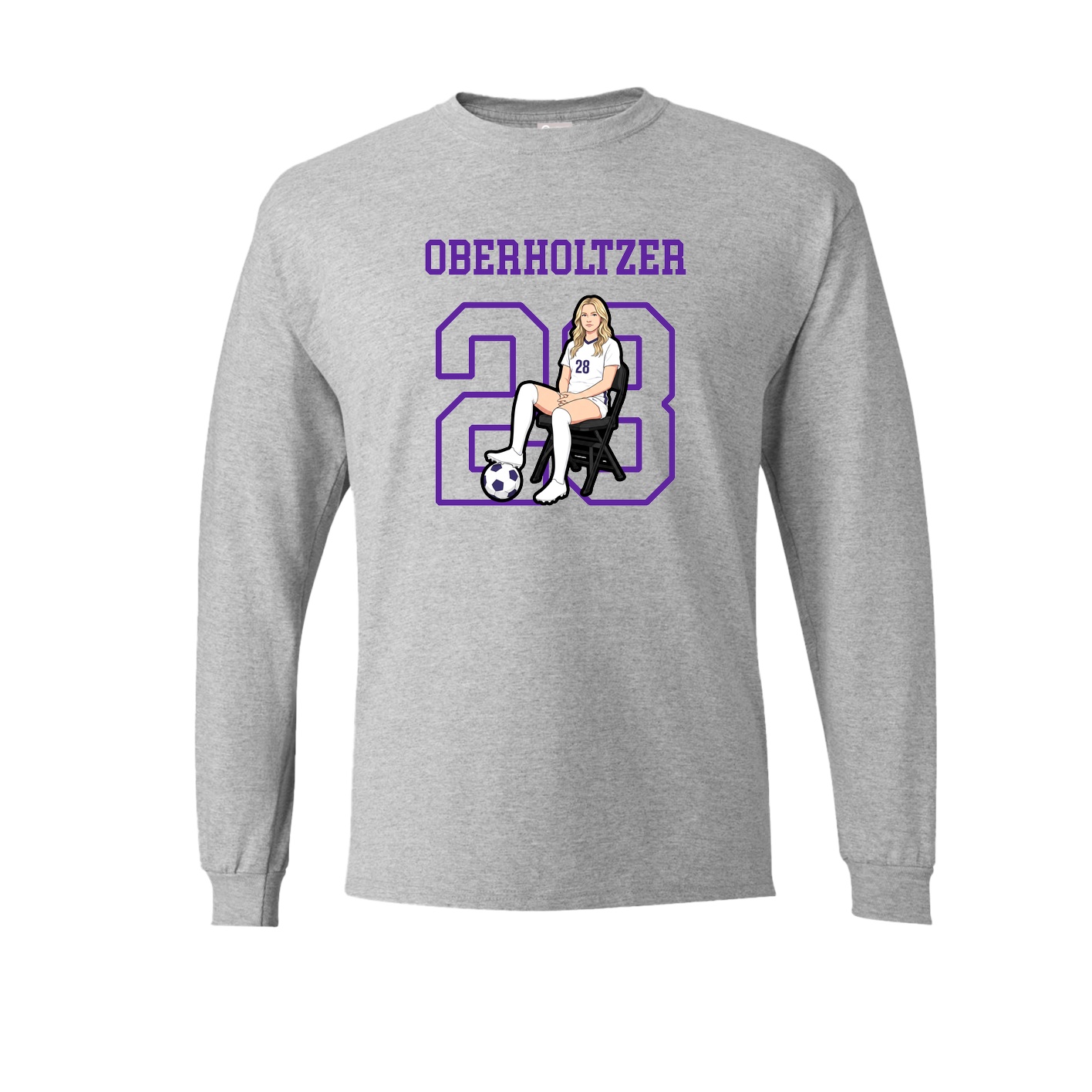 Long Sleeve Tee — Shirsey in Grey