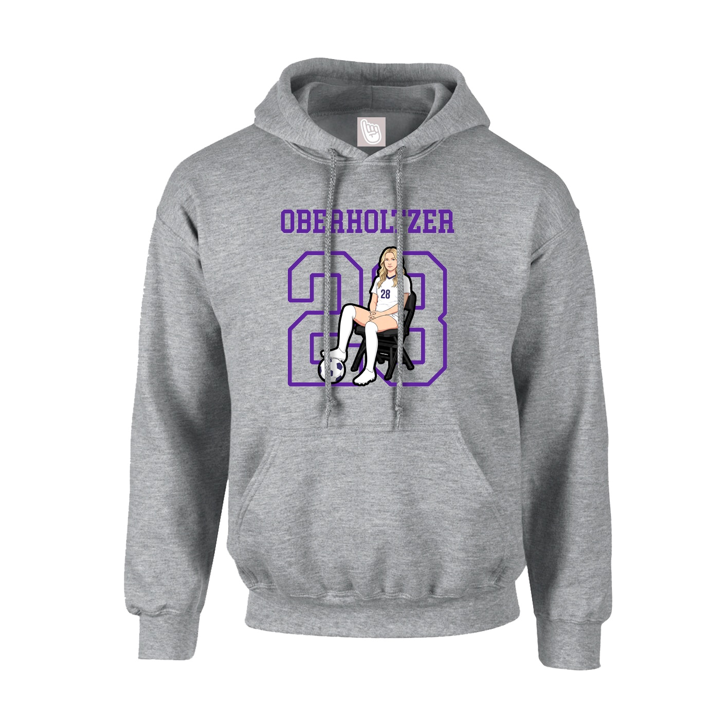 Youth Hoodie — Shirsey in Grey