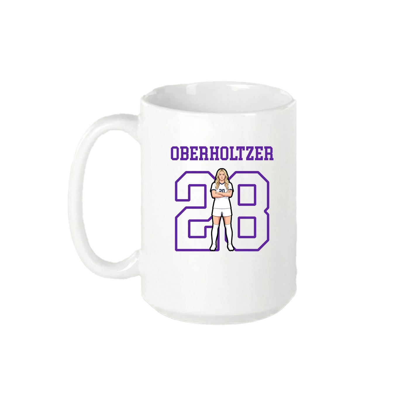15oz Coffee Mug — Shirsey in White