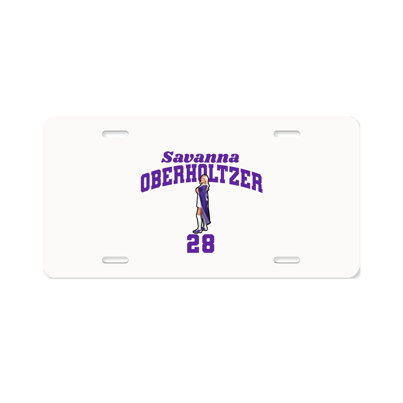 License Plate — Signature Arch in Classic