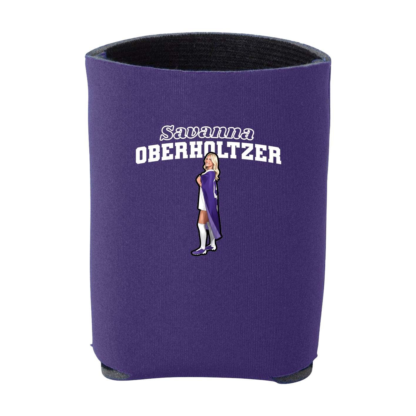 Can Holder — Name Arch in Purple