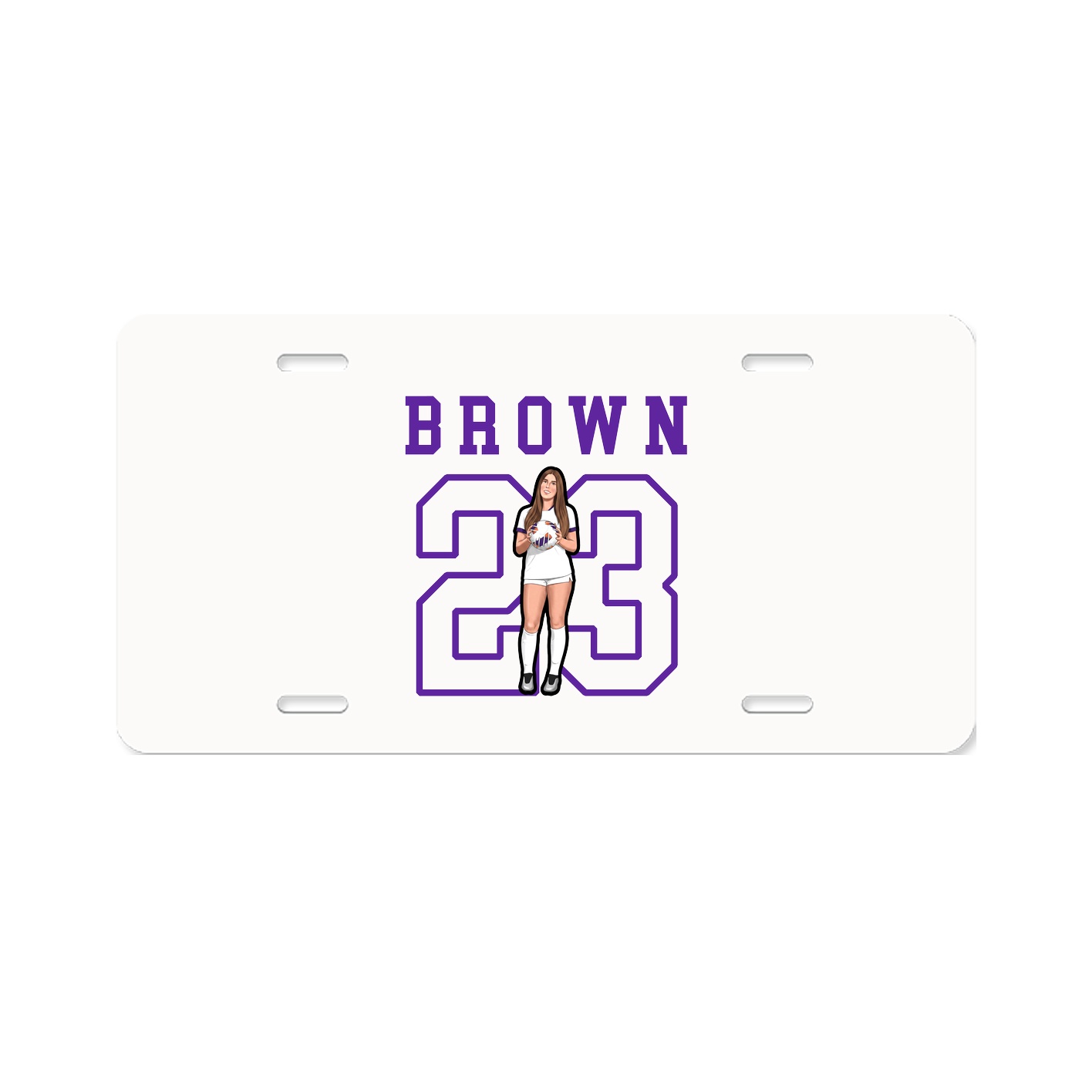 License Plate — Shirsey in Classic