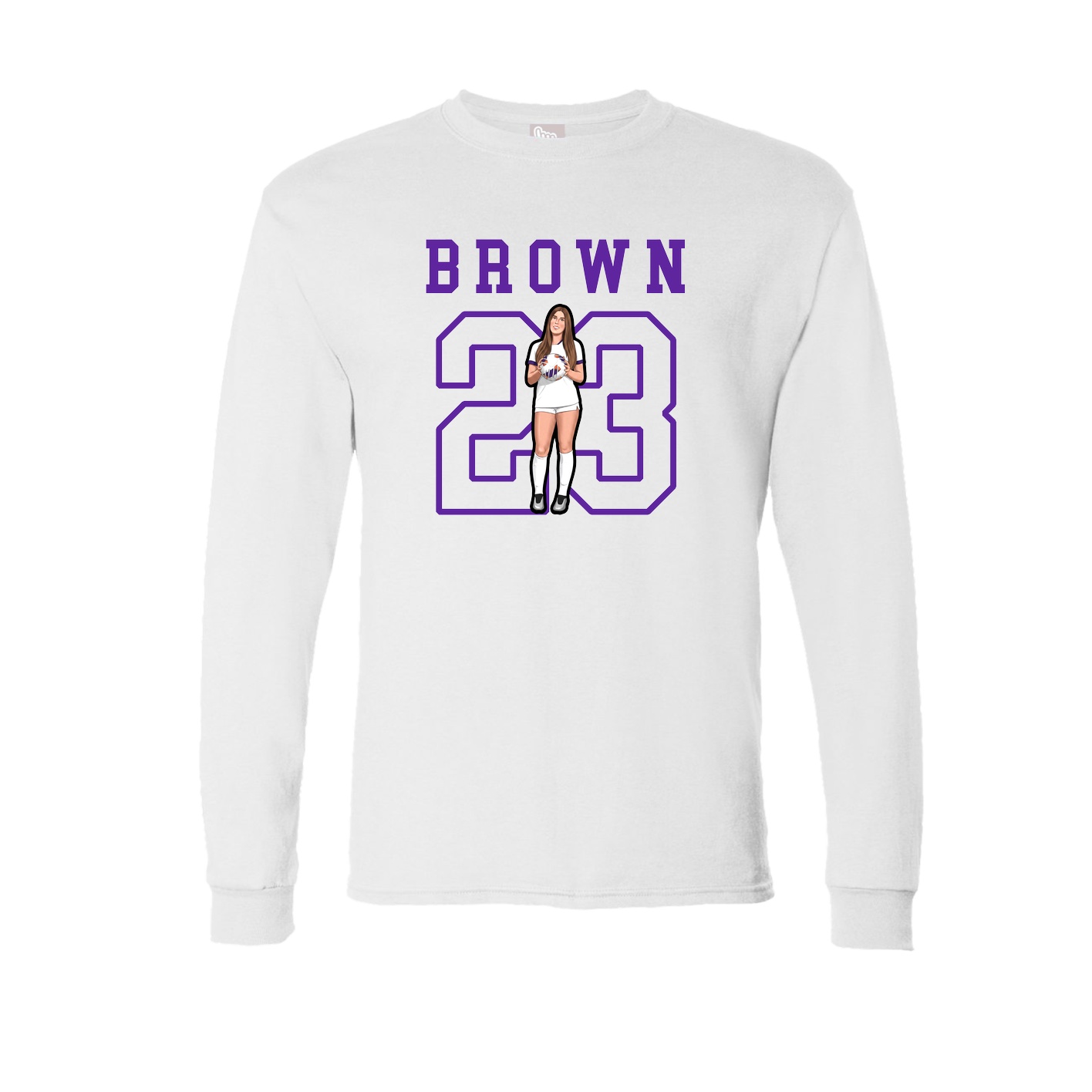 Long Sleeve Tee — Shirsey in White