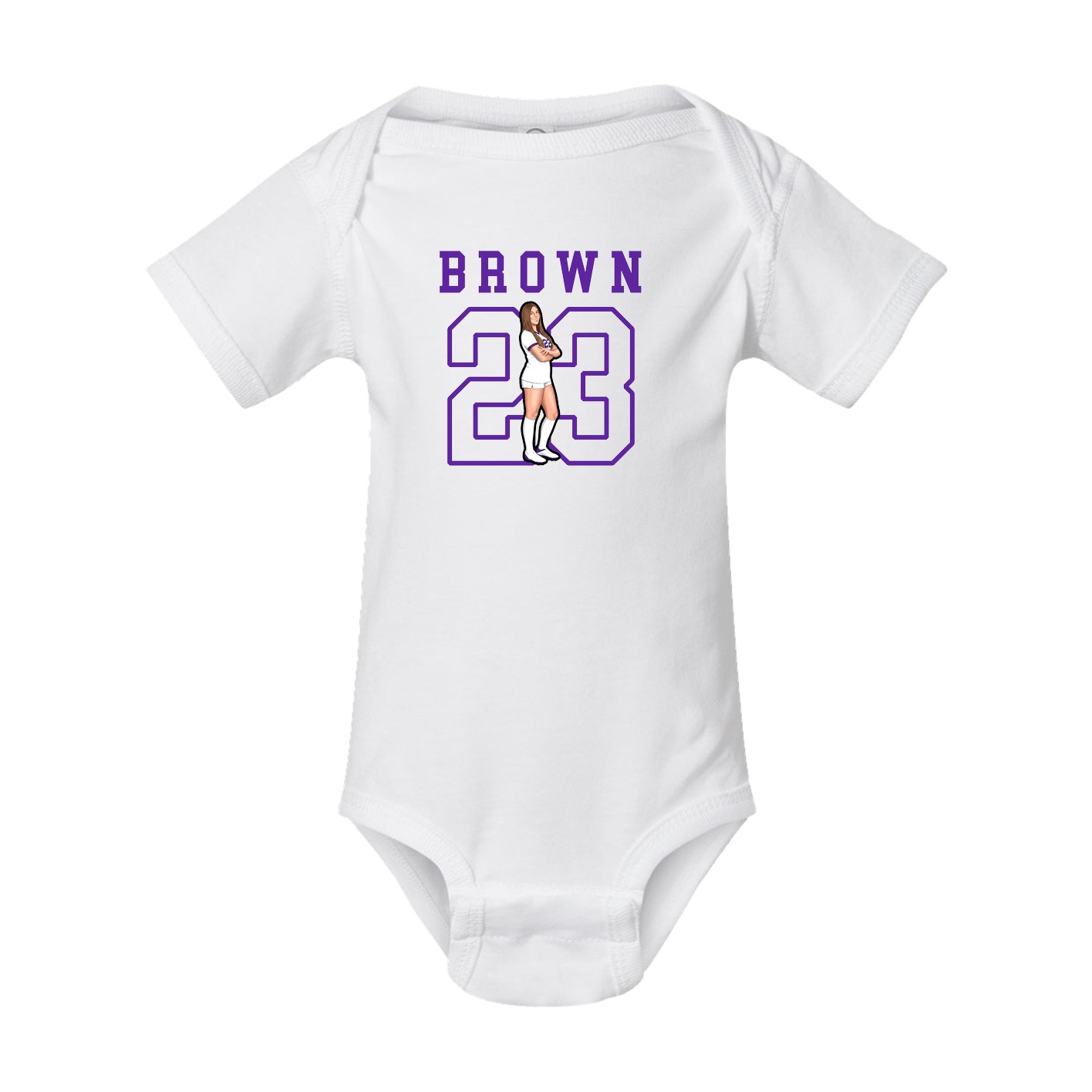 Baby Onesie — Shirsey in White
