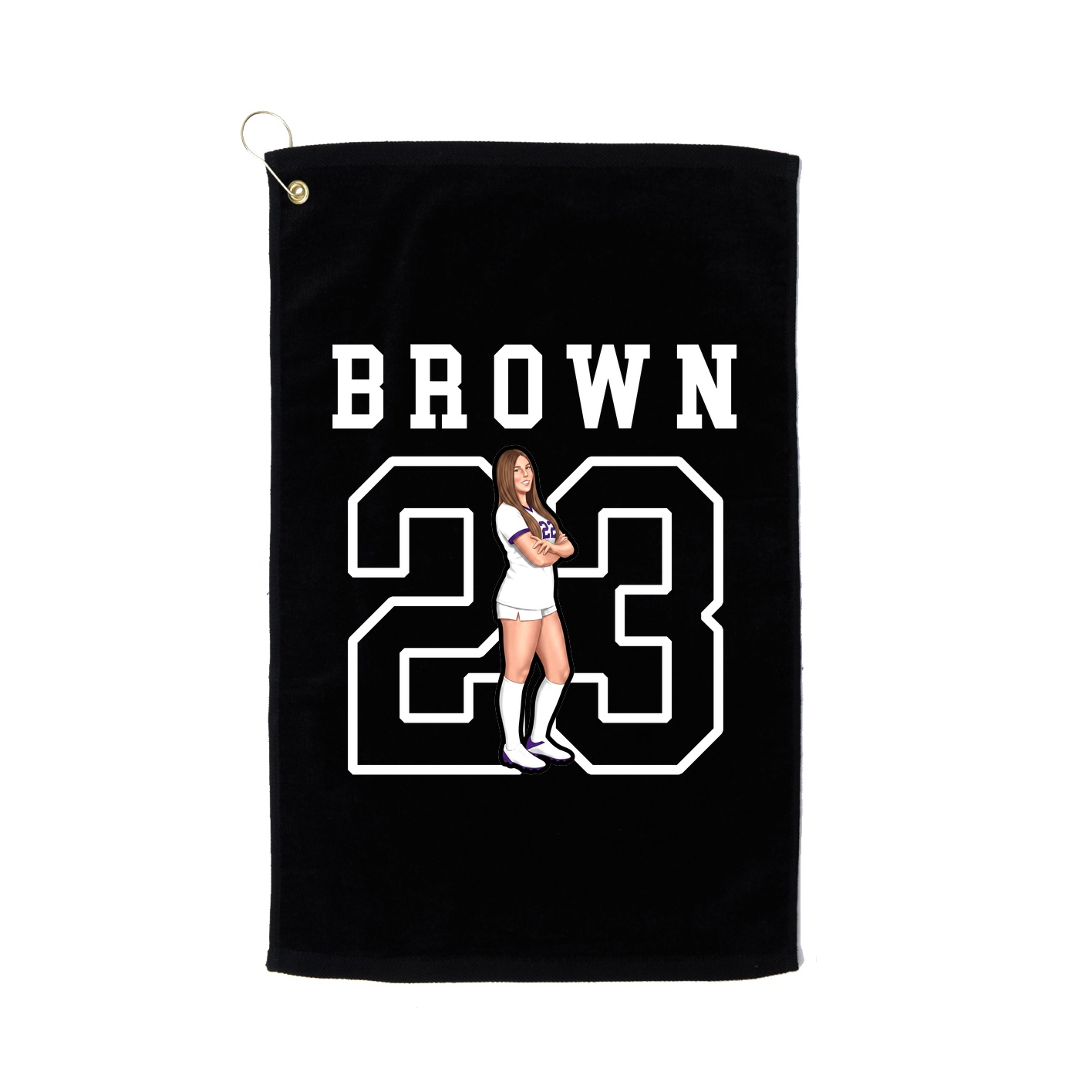Golf Towel — Shirsey in Black