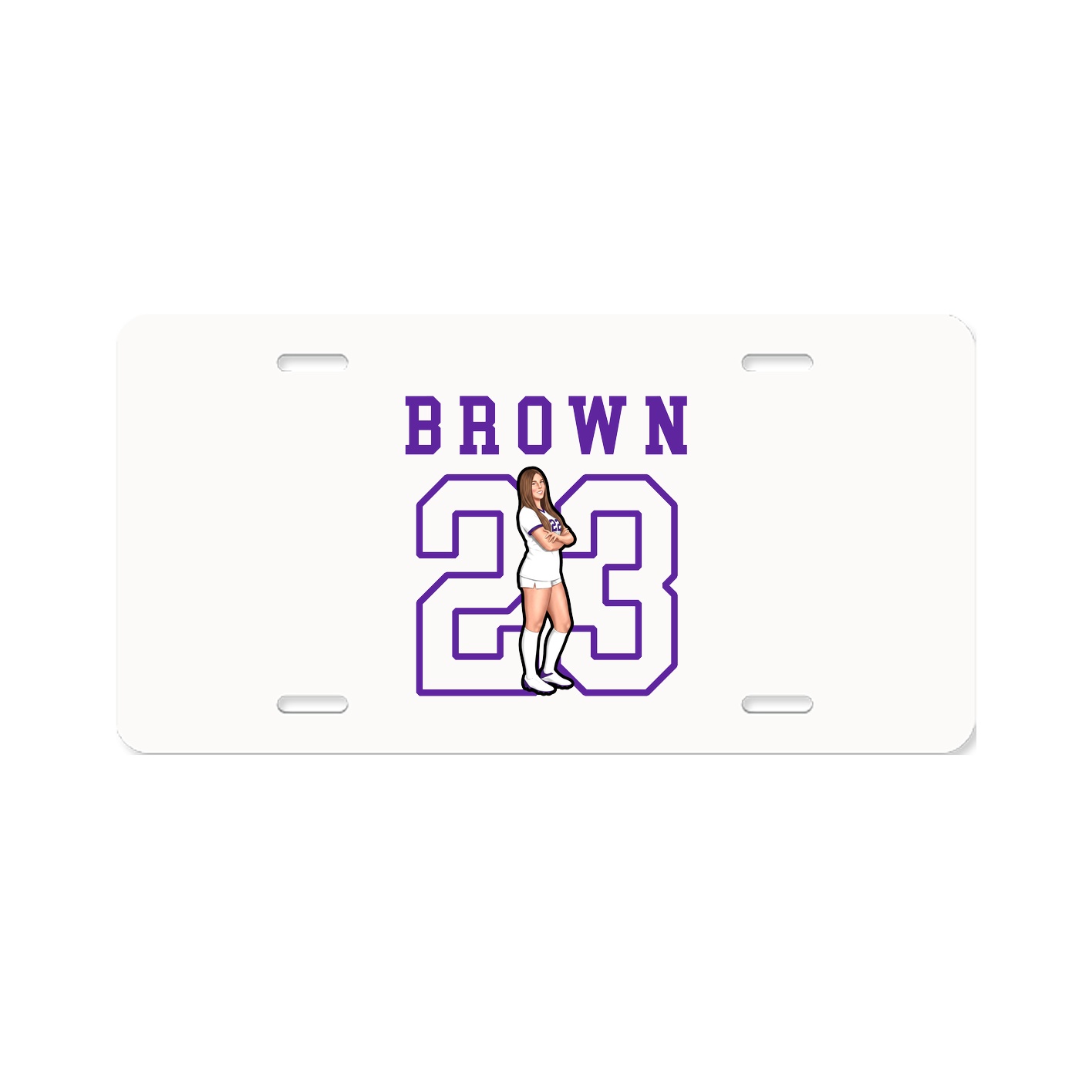 License Plate — Shirsey in Classic