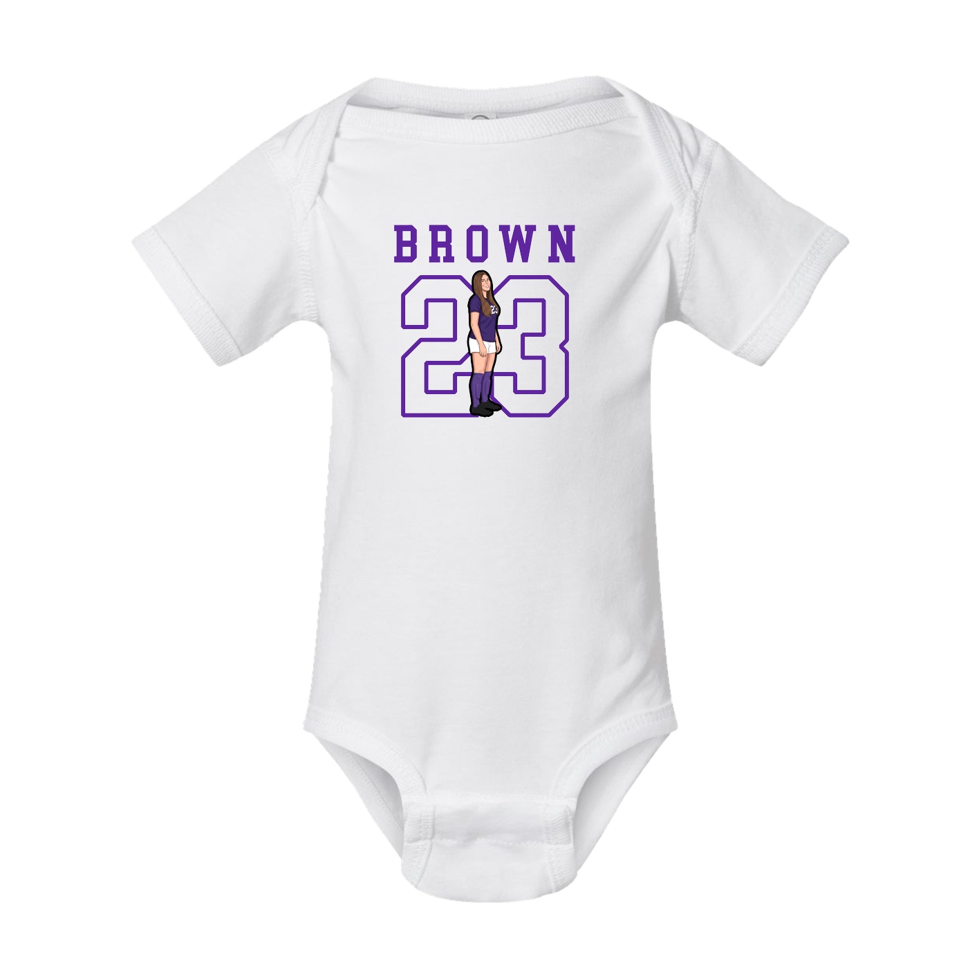 Baby Onesie — Shirsey in White