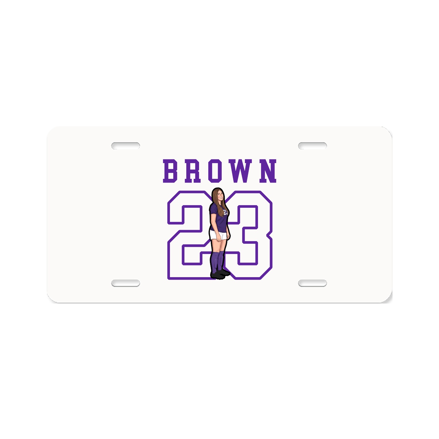 License Plate — Shirsey in Classic