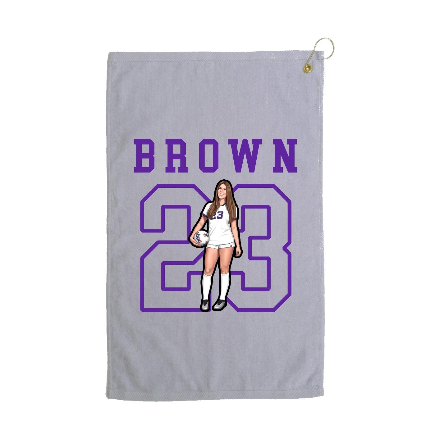 Golf Towel — Shirsey in Grey