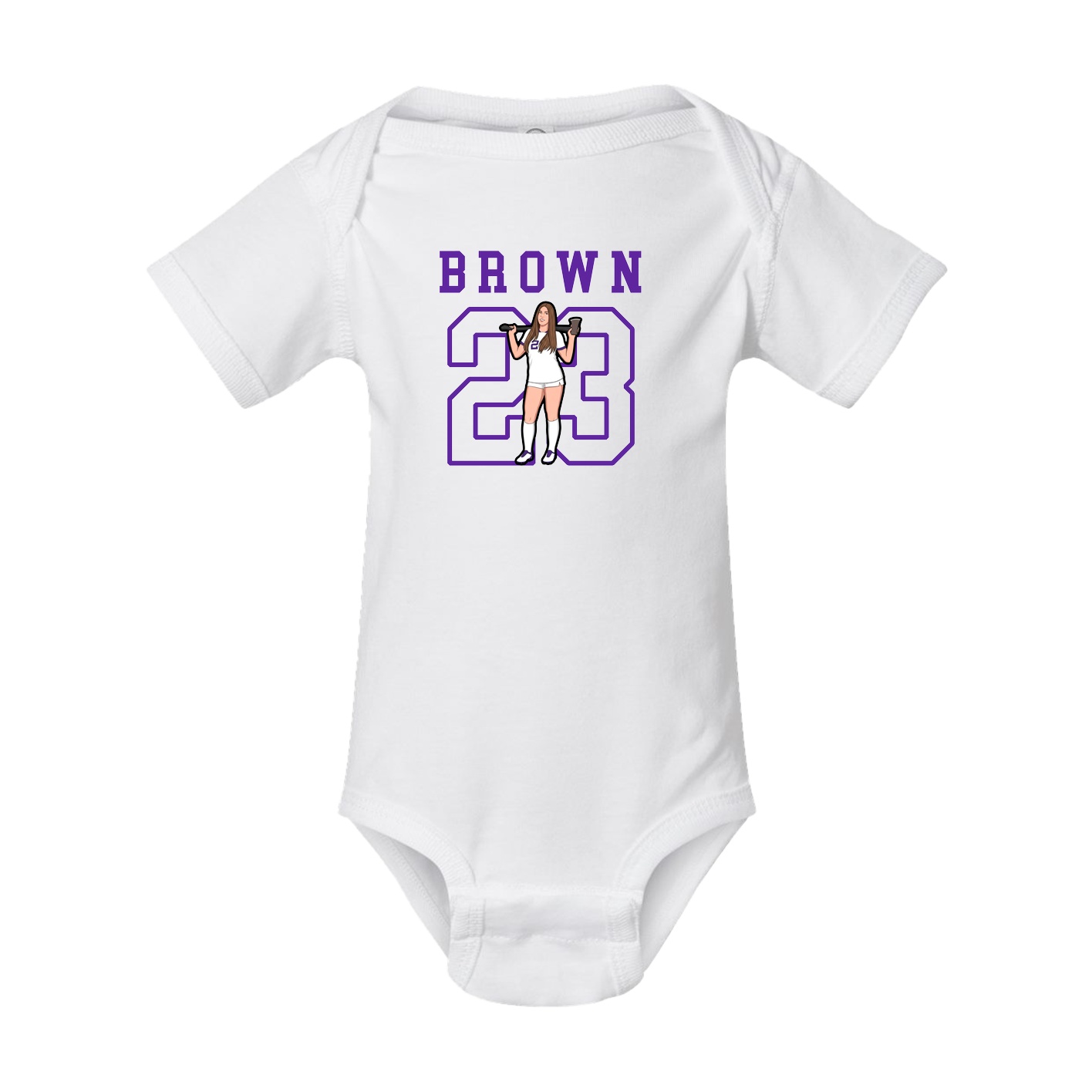Baby Onesie — Shirsey in White